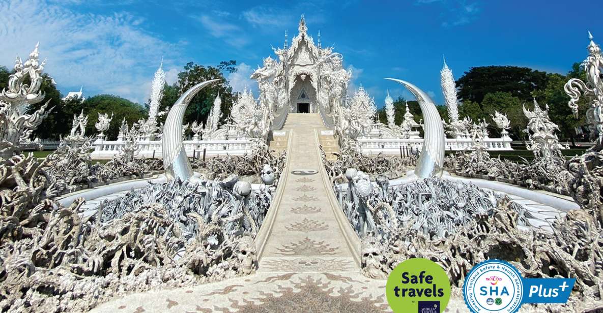 From Chiang Mai: White Temple & Golden Triangle Day Trip