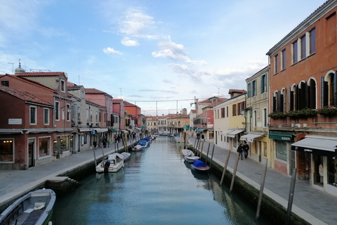 Murano: atelier de verrerie au chalumeau et visite à pied