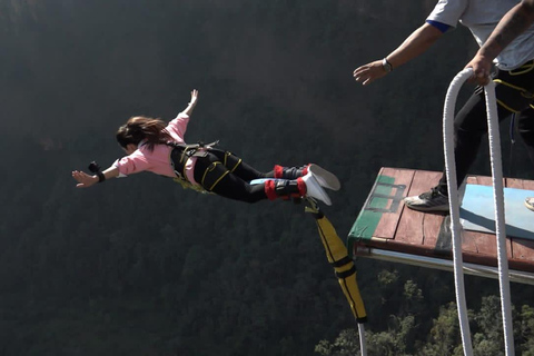 Excursion d'une journée à la falaise Kushma Bungee depuis Pokhara