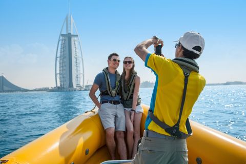 Dubai: Dubai: Yksityinen Speedboat Sightseeing Tour