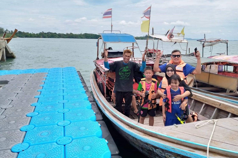 Ao Nang: trasferimento di sola andata in barca a coda lunga per la spiaggia di RailayAo Nang: trasferimento in barca a coda lunga di Railay Beach di sola andata