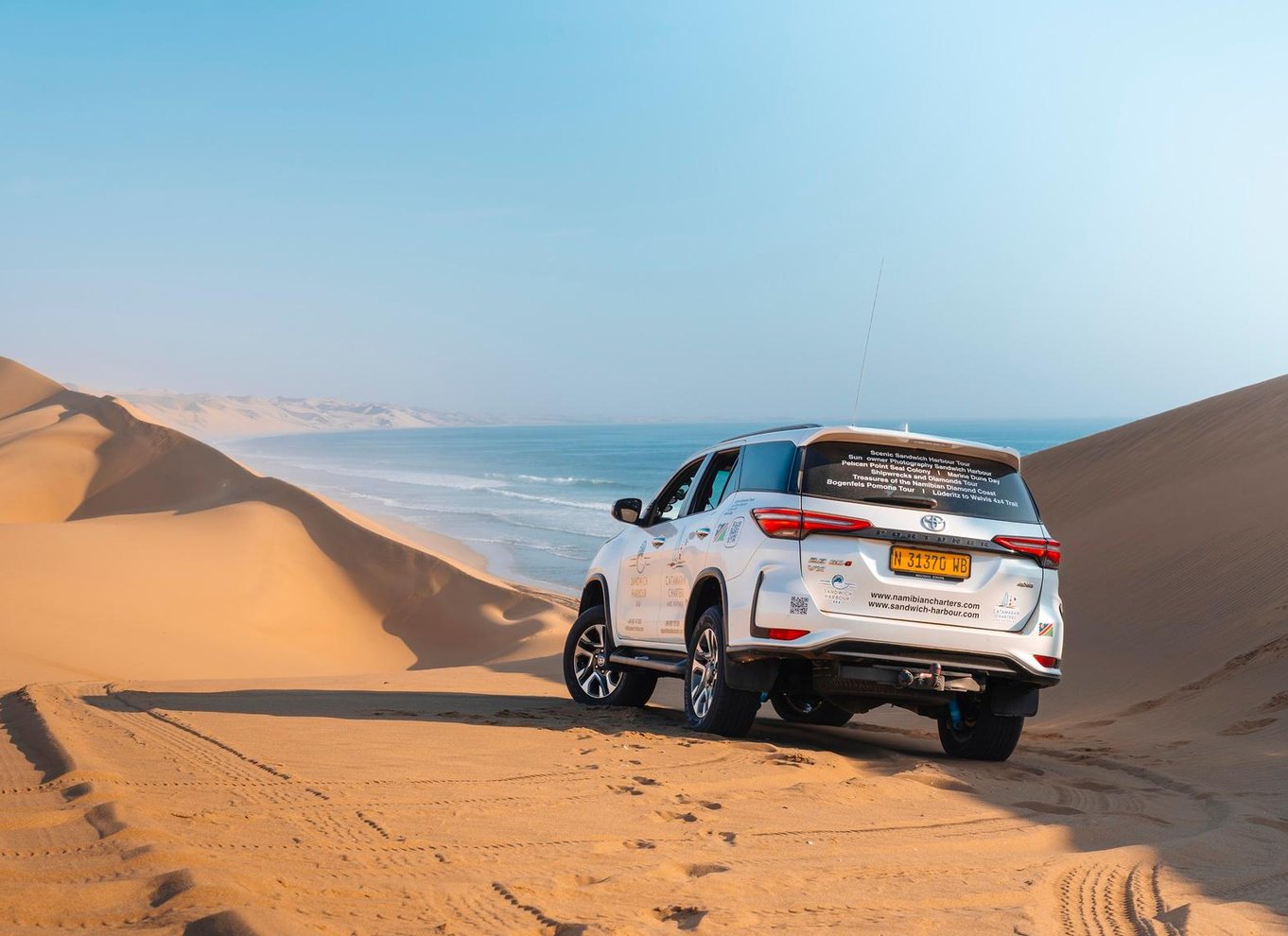 Walvis Bay: 4x4 ørkenudflugt til Sandwich Harbour Bay