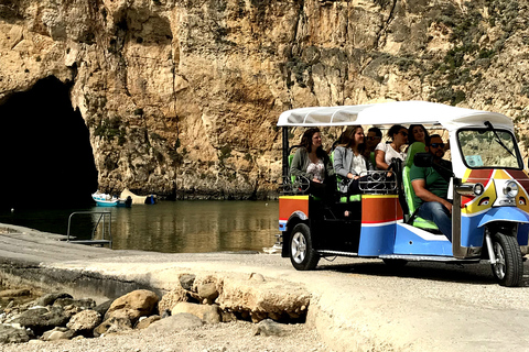 Malta: Excursão de 1 dia de Tuk-Tuk e almoço em GozoMalta: Excursão Tuk-Tuk de dia inteiro em Gozo com almoço