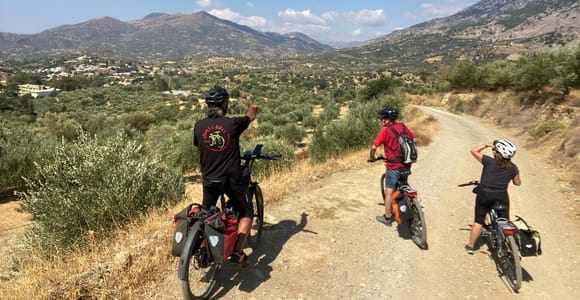 Mit dem E-Bike die unbekannte Seite Kretas entdecken