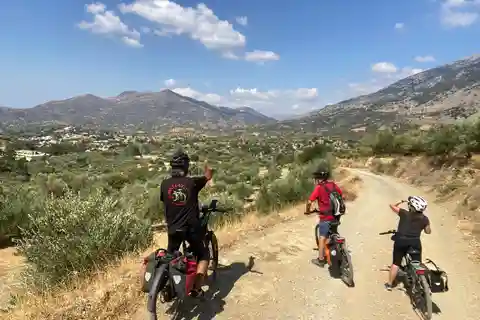 Discovering the Unknown Side of Crete by E-Bike