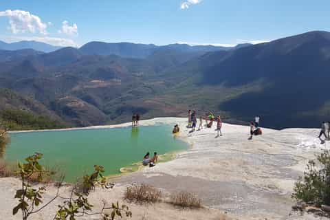 From Oaxaca: Hierve el Agua Waterfalls and Mezcal Tasting