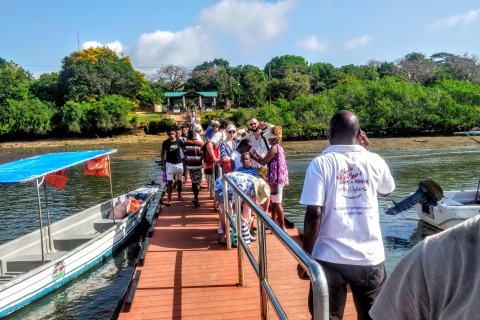 Boottocht met dhow naar Kisite Marine Park & Wasini-eilandUitstap vanuit Kilifi