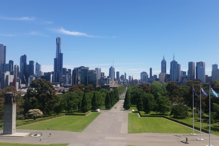 Melbourne: begeleide stadsfietstocht met uitrusting en lunchstop