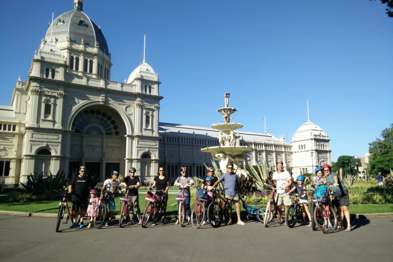 Melbourne: begeleide stadsfietstocht met uitrusting en lunchstop