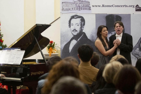 Rome : Concert d'opéra de Noël et du Nouvel An avec boisson