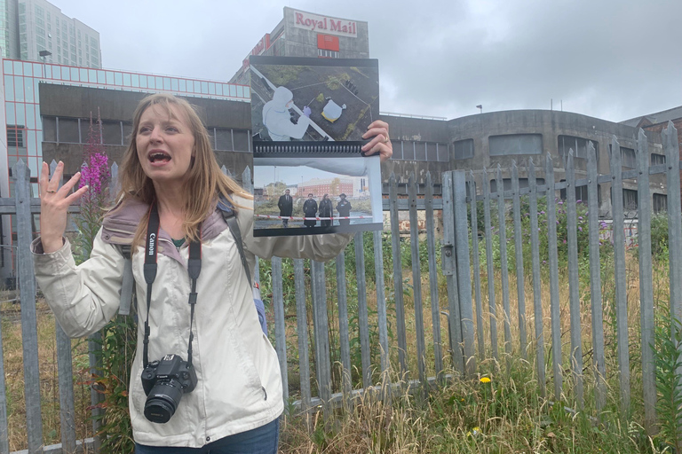 Belfast : visite à pied de la ligne de service et visite en bus à arrêts multiples