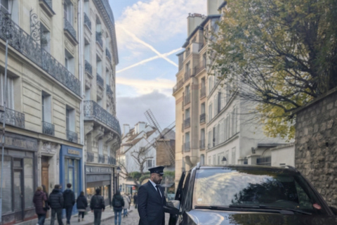Paris: Private Tour by Chauffer-Driven Car 12 hours
