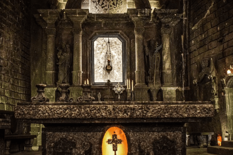 De Cracovie : visite guidée coupe-file de la mine de sel de Wieliczka