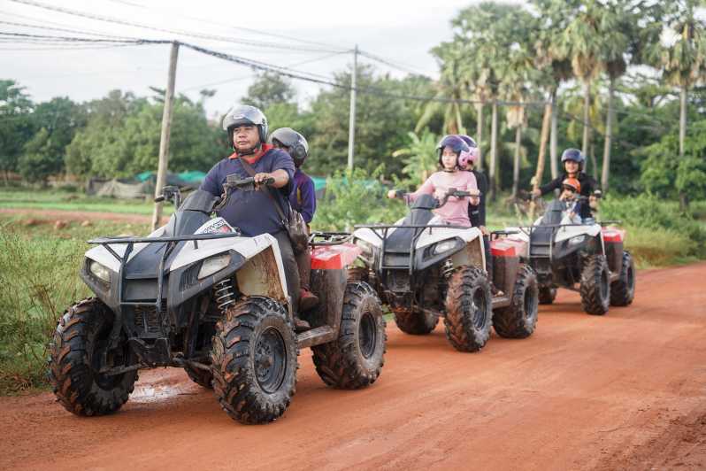 Siem Reap: Khmer Village and Crocodile Farm ATV Tour