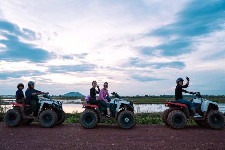Siem Reap: Khmer Village and Crocodile Farm ATV Tour