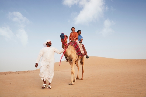 From Dubai: Camel Ride in Al Marmoom with Bedouin Breakfast Tour with Shared Transfer