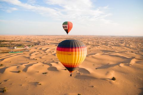 Dubái: paseo en globo aerostático