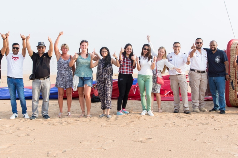 Dubaj: lot balonem na ogrzane powietrze