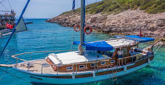 Bodrum: Bodrum Private Boat Tour for Cruise Customers