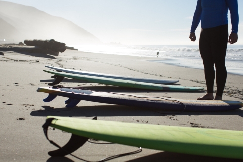 Solana Beach: alquiler de tablas de surf de día completo