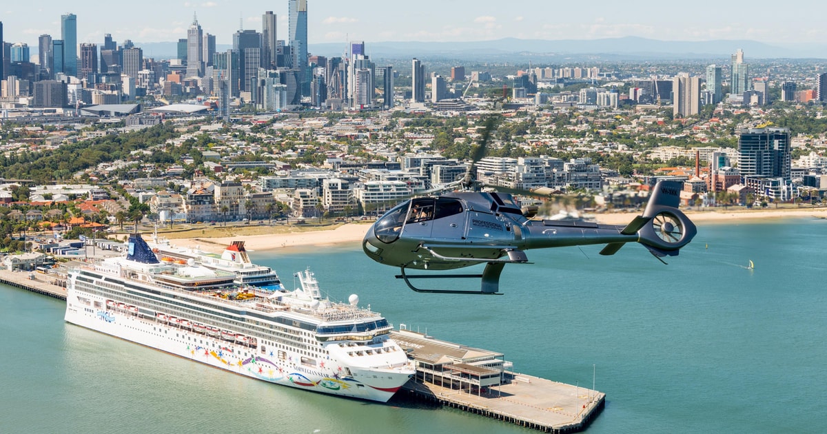 Melbourne Visite de la ville et de la baie en hélicoptère GetYourGuide