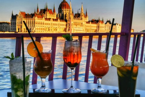 Budapest: crociera con cocktail al tramonto sul Danubio - Edizione invernale