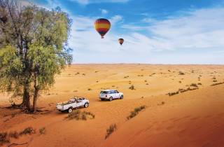 Dubai: Heißluftballonfahrt mit Gourmet-Frühstück