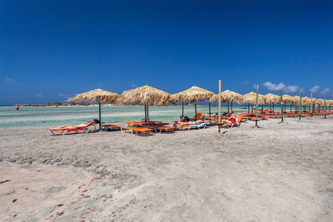 De La Canée: visite en SUV de la plage d'Elafonisi avec déjeuner