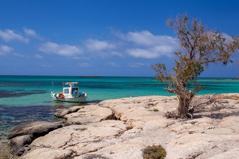 Von Chania: Elafonisi Strand-SUV-Tour mit MittagessenAb Chania: Elafonisi Strand-SUV-Tour mit Mittagessen