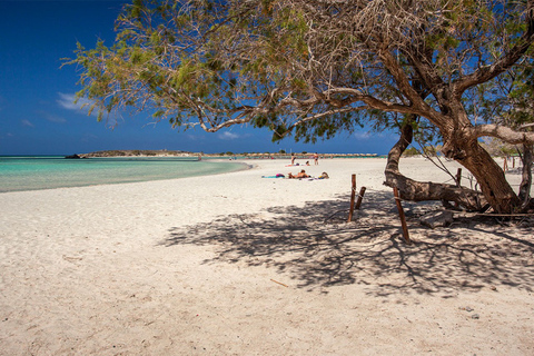 Von Chania: Elafonisi Strand-SUV-Tour mit MittagessenAb Chania: Elafonisi Strand-SUV-Tour mit Mittagessen