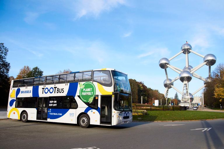 Bruselas: tour en autobús turístico con paradas libresPase de 1 día