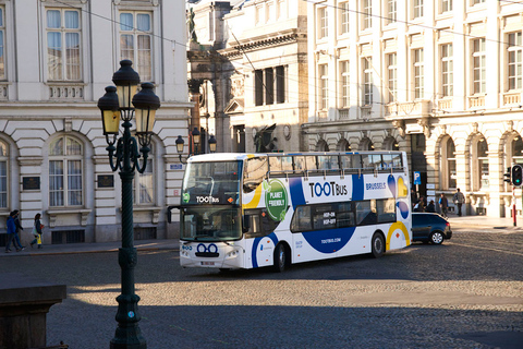 Bruksela: wycieczka autobusowa hop-on hop-offKarnet 1-dniowy