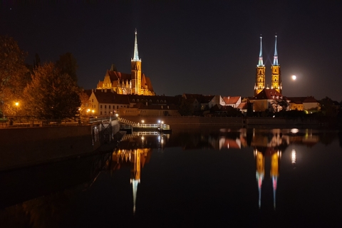 Wrocław: Nocny spacer po Starym Mieście i przejażdżka gondolą