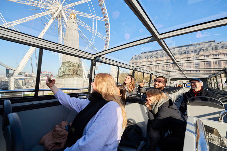 Bruksela: wycieczka autobusowa hop-on hop-offKarnet 1-dniowy