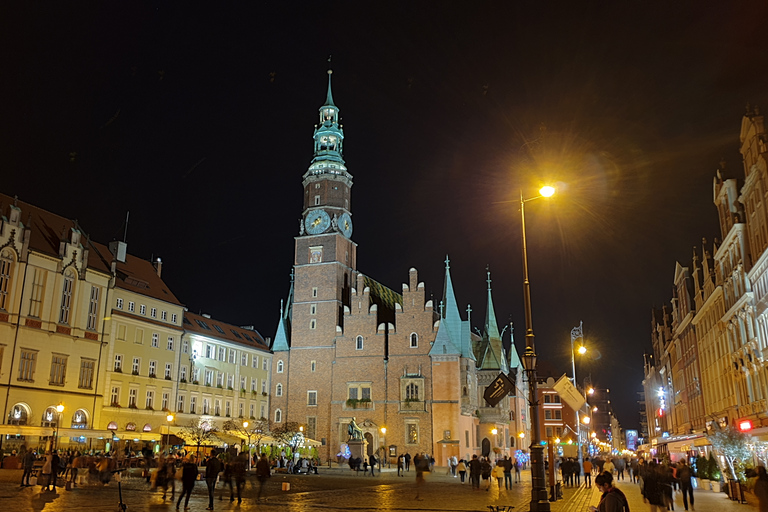 Breslau: Sightseeing-Tour bei Nacht