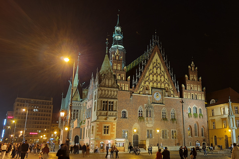 Wrocław: Nocna wycieczka z przewodnikiem po mieście