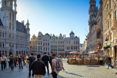 Bruselas: tour en autobús turístico con paradas libresPase de 1 día