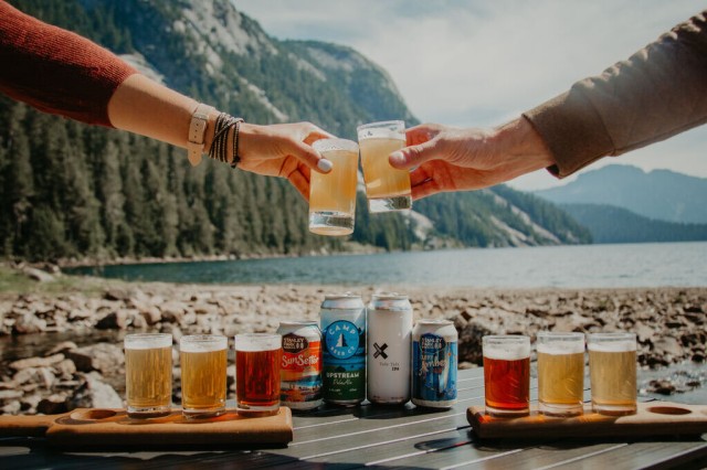 Visit Vancouver Helicopter Tour with Craft Beer Tasting in Vancouver