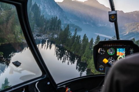 Vancouver : excursion en hélicoptère dans l'arrière-pays de la Colombie-Britannique