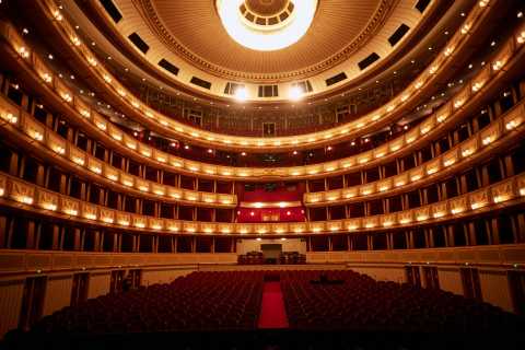 Opera di Stato di Vienna: biglietto d'ingresso prioritario e tour guidato