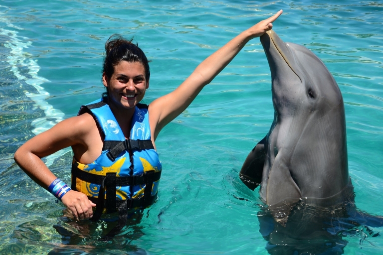 Cancún: programa de nado con delfines en Isla Mujeres con buffet