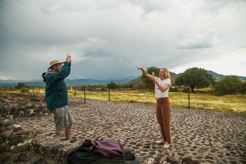 Z Meksyku: Teotihuacan Tour i Reino Animal dla dzieci