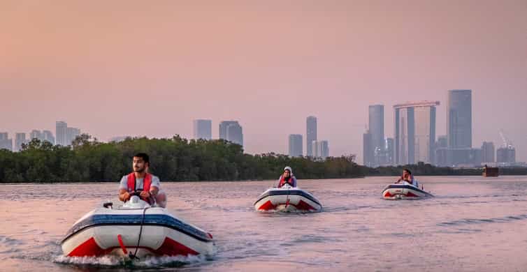 Abu Dhabi: Yas Island Self-Driving Guided Speedboat Tour photo 7