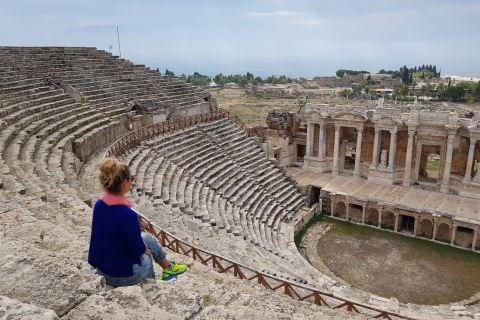 Alanya i Side: trawertyny w Pamukkale i Hierapolis – wycieczka całodniowaOdbiór z hotelu w Side