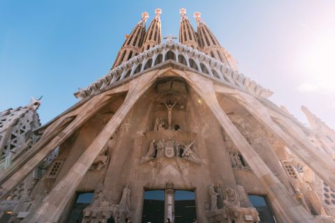 Barcelone : visite guidée privée exclusive de la Sagrada Familia