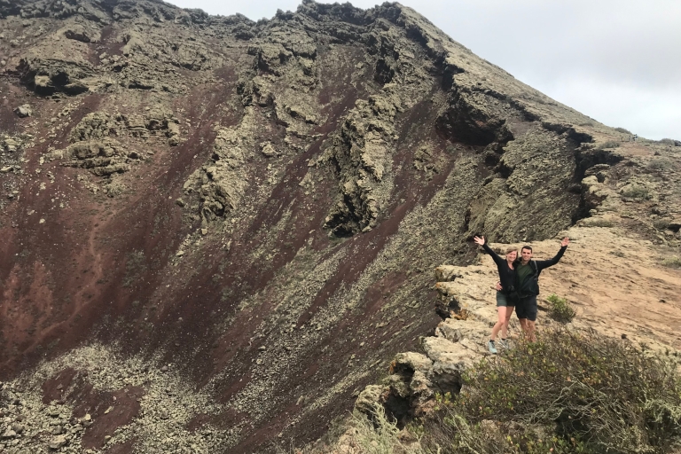Lanzarote: trekking du volcan nordTrekking du volcan nord - prise en charge à l'hôtel