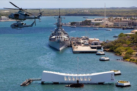 Honolulu: Pearl Harbor, USS Arizona en slagschip Missouri