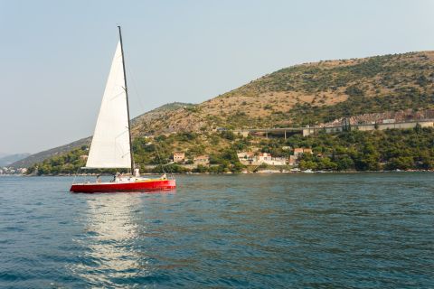 Dubrovnik : aventure romantique en voilier au coucher du soleil