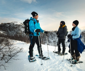 Svolvær: Snowshoe Nature Explorer