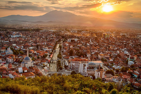 From Tirana: Group Day tour of Prizren & Pristina Kosovo Shared Tour